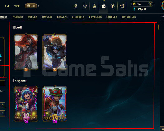 328 LEVEL / 215 SKIN / FULL HERO / +MAIL / KAÇMAZ