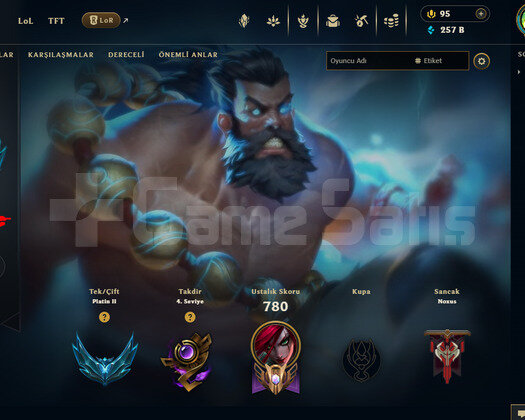 713 LEVEL / 231 SKIN / FULL HERO / +MAIL / KAÇMAZ