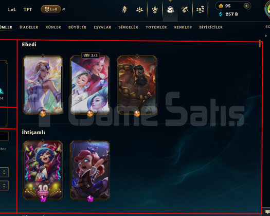 713 LEVEL / 231 SKIN / FULL HERO / +MAIL / KAÇMAZ