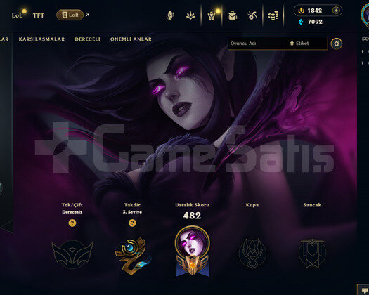 EUW / 326 SKIN / 1842 RP / ALMAK İÇİN SON FIRSAT!!