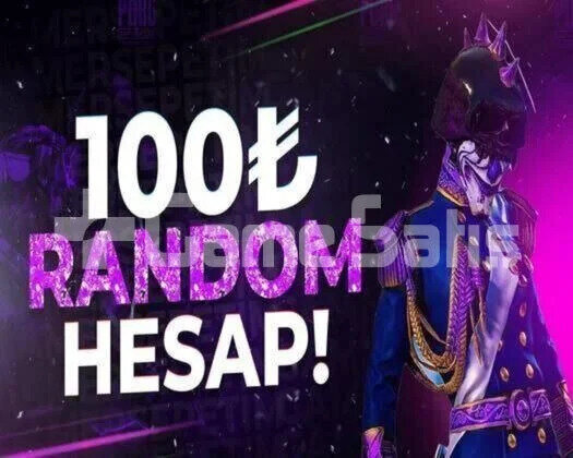 ÖZEL STOK 100 TL RANDOM HESAP VİP +++