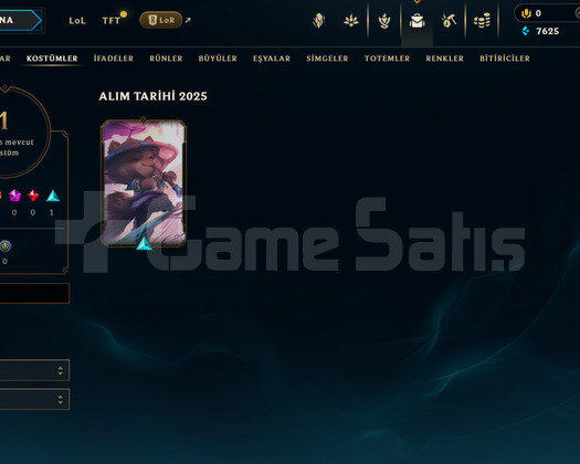 TR Unranked | 1 Kostüm - 26 Hero | LoL Hesap