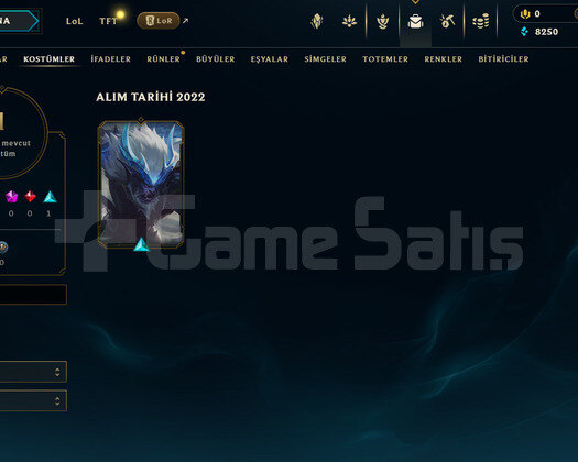 TR Unranked | 1 Kostüm - 25 Hero | LoL Hesap