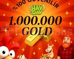 1 MİLYON ALTIN +40 LEVEL ÜSTÜ