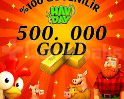 500 BİN ALTIN +21 LEVEL ÜSTÜ