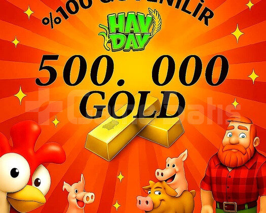 500 BİN ALTIN +21 LEVEL ÜSTÜ