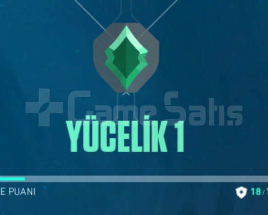 Yeni Sezon Yücelik 1 18KP Hesap
