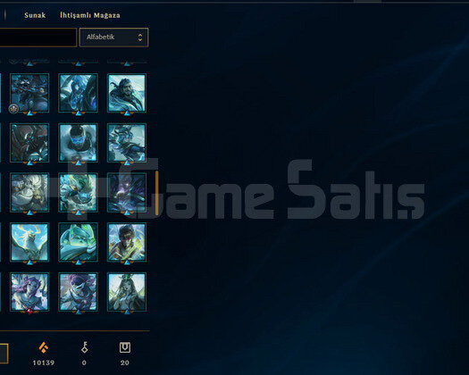 TR/ 491 LV / 252 SKIN / FULL HERO / 89.000 MAVİ ÖZ