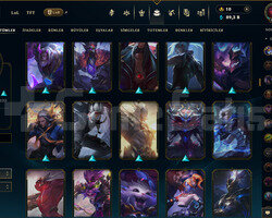 TR/ 491 LV / 252 SKIN / FULL HERO / 89.000 MAVİ ÖZ