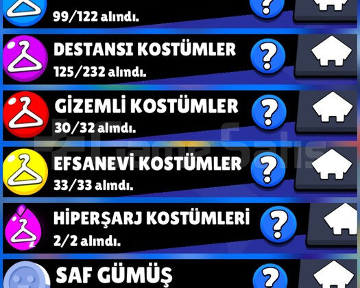 81 BİN KUPA 90 KARAKTER 363 KOSTÜM UYGUN FİYATLI