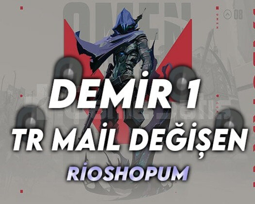 TR - DEMİR 1 - MAİL DEĞİŞEN - ULTRA DÜŞÜK MMR!