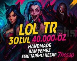 BAN YEMEZTR 40K+ MÖ 30 Level Unranked Hesap