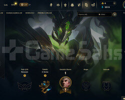 TR Unranked | 1 Kostüm - 26 Hero | LoL Hesap