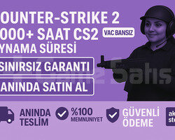 5000+ SAAT CS2 STEAM HESABI+İLK MAİL