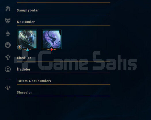 TR Unranked | 3 Kostüm - 22 Hero | LoL Hesap