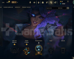 TR Unranked | 3 Kostüm - 22 Hero | LoL Hesap