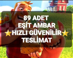 89 ADET EŞİT AMBAR