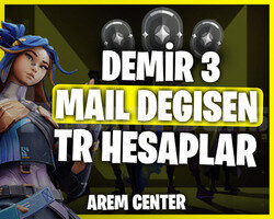 TUR DEMİR 3 HESAP - MAİL DEĞİŞEN - DÜŞÜK MMRA!