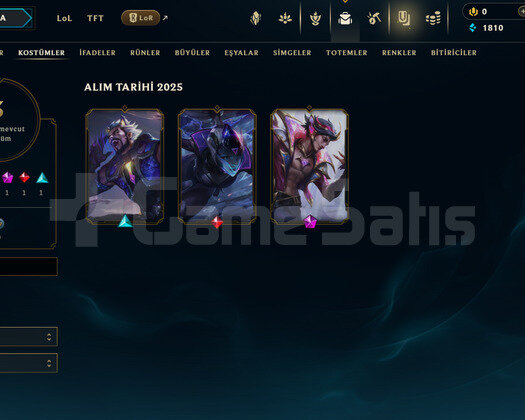 TR Unranked | 3 Kostüm - 27 Hero | LoL Hesap