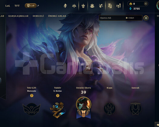 TR Unranked | 5 Kostüm - 31 Hero | LoL Hesap