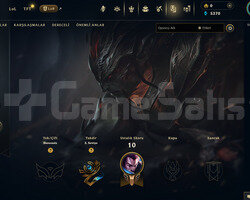 TR Unranked | 2 Kostüm - 22 Hero | LoL Hesap