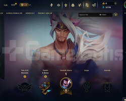TR Unranked | 1 Kostüm - 20 Hero | LoL Hesap