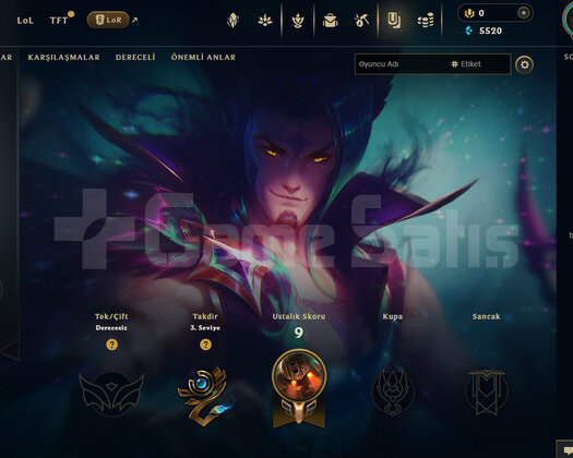 TR Unranked | 4 Kostüm - 27 Hero | LoL Hesap