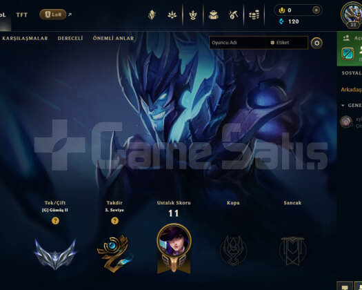 EUW SİLVER 2 S12 HESABI