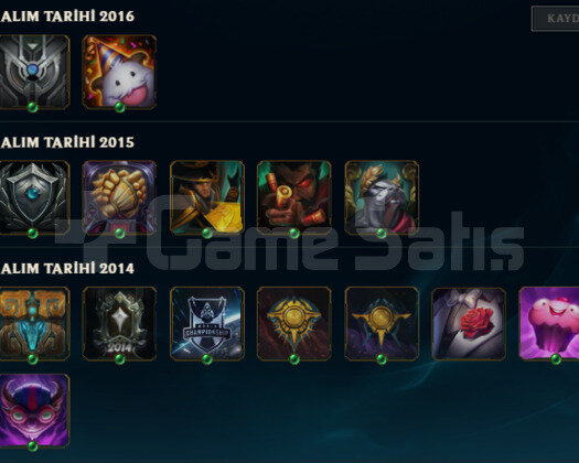 2014 KURULUM 61 SKIN 102 HERO HANDMADE DERECELI