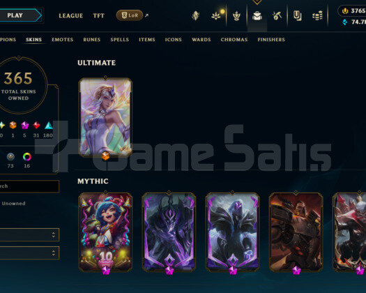 EUW / 365 SKIN 3765 RP KAÇMAZ