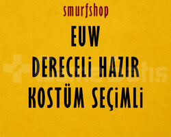 EUW DERECELİ HAZIR KOSTÜM SEÇİMLİ