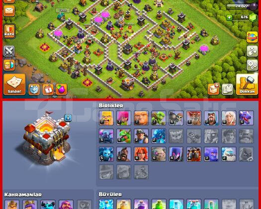 !!! BÜYÜLÜ ÖĞELİ + MAX TH11 !!!