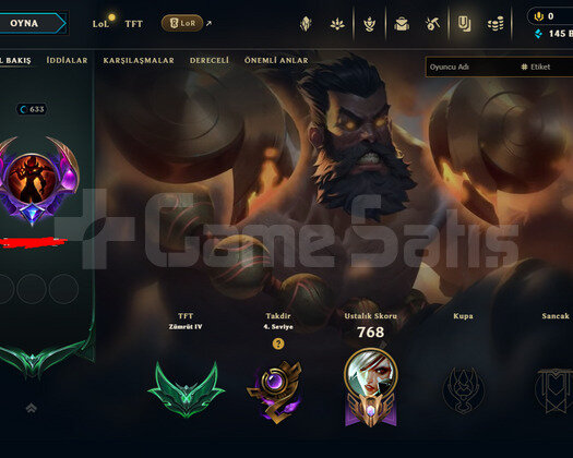 633 LEVEL / 349 SKIN / FULL HERO / +MAIL / +TEL