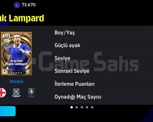 Thruamlı Lampardlı Kampanyalı Hesap