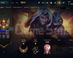 TR G4 23SKİN BOL YASUO VE ADC SKİNLİ ACC! HANDMADE