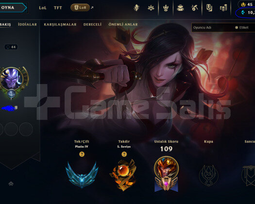 EUW Z3-Z4MMR 60WR PLATİN 4 BOL SKİN HANDMADE ACC!!