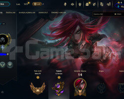 EUW P1-ZÜMRÜT 4 MMR 14K M.Ö GOLD4 HANDMADE ACC!!
