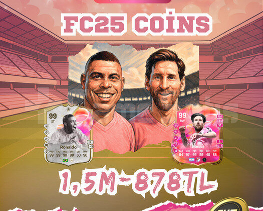 FC25 Coins - 1,5M/878 TL İNDİRİMLİ - SINIRLI STOK
