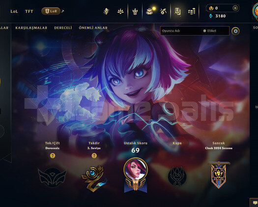 EUW Unranked | 8 Kostüm - 50 Hero | RANKED READY!