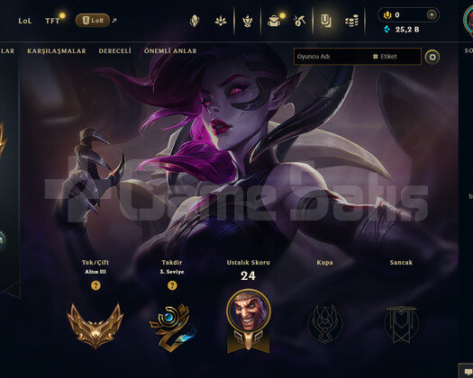 TR Gold 3 | 1 Kostüm - 33 Hero | RANKED READY!