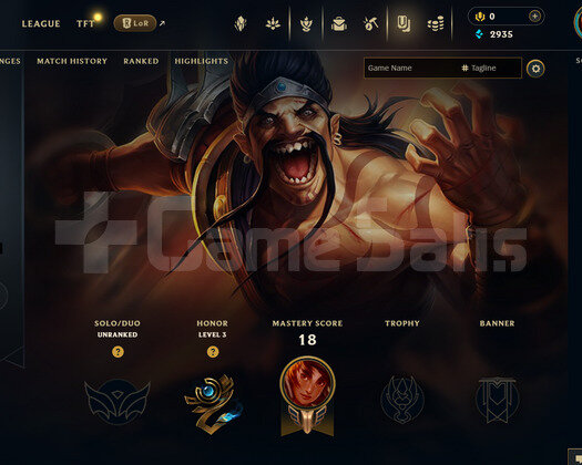 TR Unranked | 2 Kostüm - 32 Hero | LoL Hesap