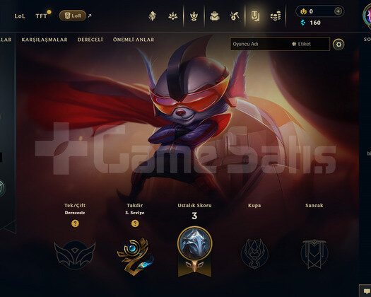 TR Unranked | 4 Kostüm - 39 Hero | LoL