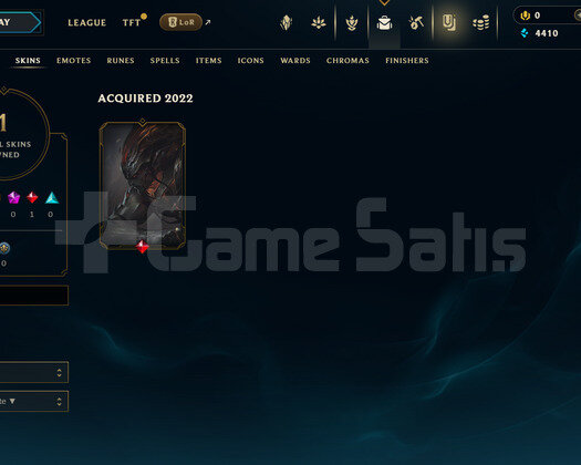 TR Unranked | 3 Kostüm - 39 Hero | LoL Hesap