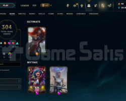TR / 460 LEVEL / 304 SKIN / 171 HERO / +MAIL
