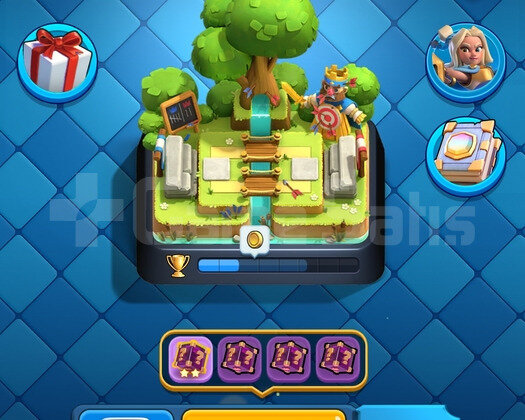 7627 KUPA & 25+ MAX KART | 55 EMOJİ - 52 LVL CR