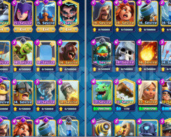 7627 KUPA & 25+ MAX KART | 55 EMOJİ - 52 LVL CR