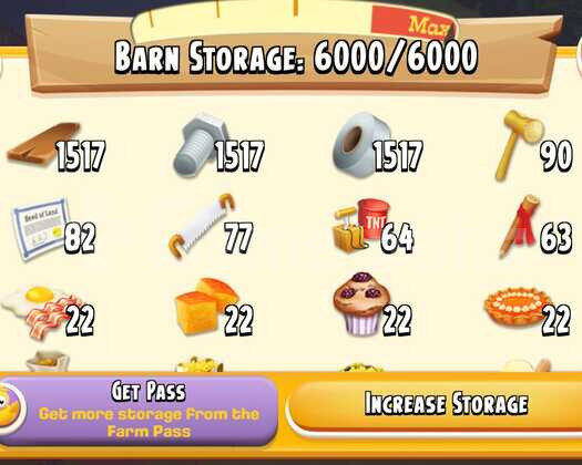 80 seviye 6000 ağıl 2000 ambar