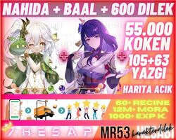 EU | MR53 Nahida + BaaL + 55000 Köken 105+63