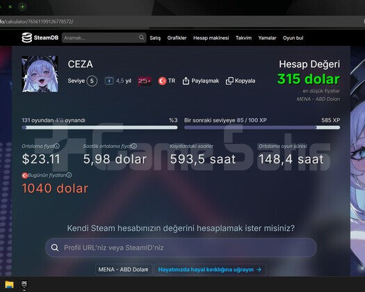 136 oyunlu bedavaya satılık hesap