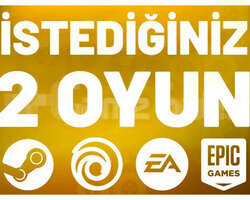 İstediğiniz 2 Oyun +Garanti